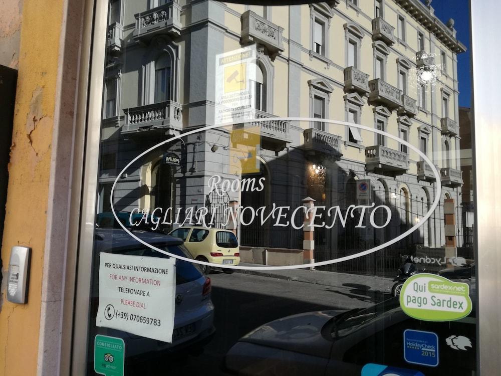Cagliari Novecento Hotel Bagian luar foto